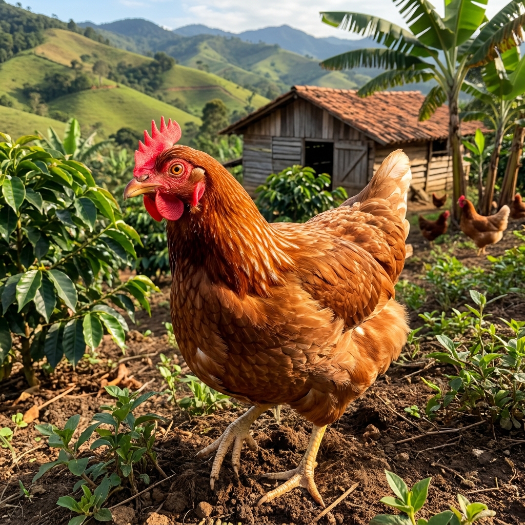Gallina Hy-Line Brown